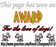 awardlovedogs.gif (8648 bytes)